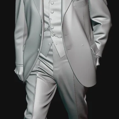 Mô hình 3D Winston Churchill – Tượng nhân vật lịch sử tỉ lệ 1:35