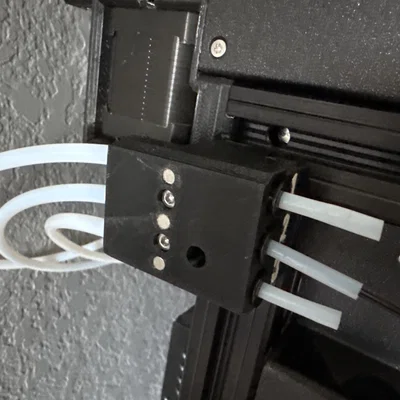 Prusa XL reduced force magnetic 6mm side filament sensor