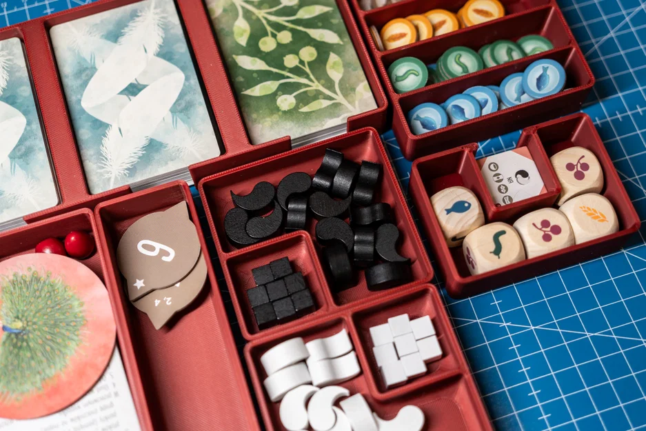 Insert Organizer đầy đủ cho Wingspan Asia (Full Insert Organizer) - Image 5