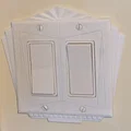 Mặt che công tắc Decora đôi phong cách Art Deco - Thumbnail 2