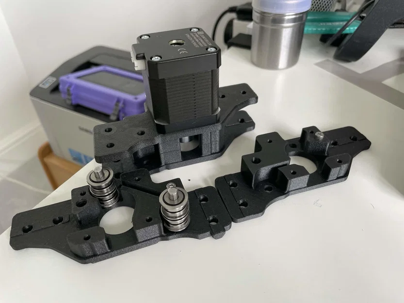 Voron Trident R2 mod pin motor AB & short shaft double shear (monolith + Crazy Ivan) - Image 2