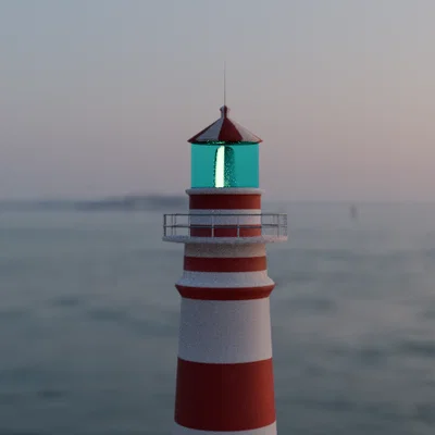 Hải đăng (Lighthouse) 3D