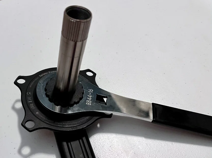 Adapter lockring power meter Magene P505/P515 sang Shimano Hollowtech II 16 notch - Image 1