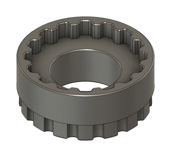 Adapter lockring power meter Magene P505/P515 sang Shimano Hollowtech II 16 notch - Image 2