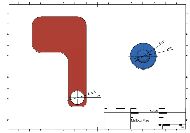 Cờ hộp thư (Mailbox Flag) – Không cần phần cứng - Image 3