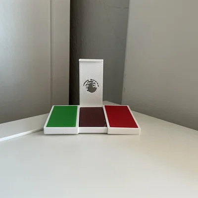 Mô hình cờ Mexico 3D lắp ráp không cần máy in đa màu