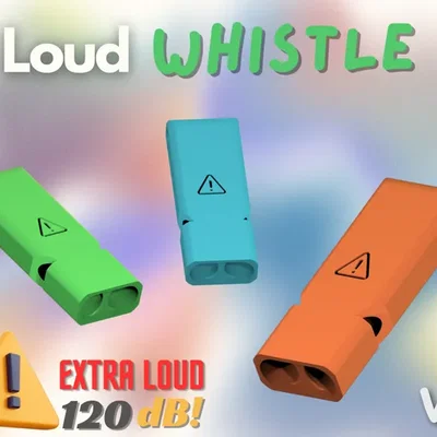 Còi 3D siêu lớn (100dB) - Thiết kế in 3D âm thanh mạnh mẽ