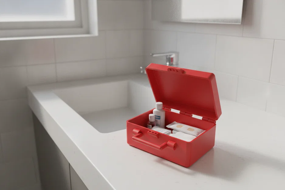 Hộp đựng đồ 3D đa năng có khóa nam châm an toàn tiện lợi - Image 5