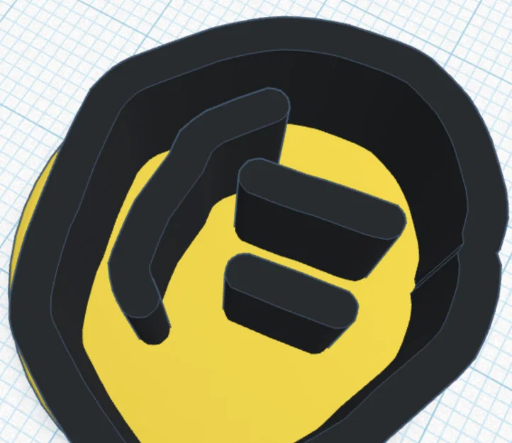 Mô hình khuôn in 3D hình mặt cười (smiley face) đơn giản - Image 1