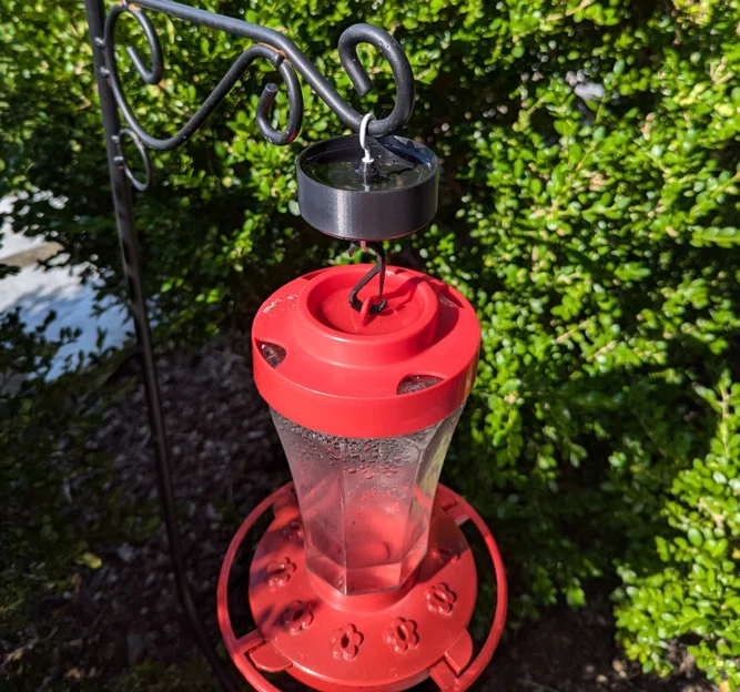Bẫy nước ngăn kiến cho máng ăn chim ruồi (Hummingbird Feeder Ant Moat) - Image 2