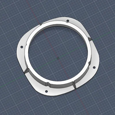Đế Đệm Loa Cho Xe VW Polo 6 (Speaker Spacer) - File In 3D Miễn Phí