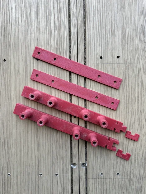 Jig/Guide khoan kệ IKEA PAX 20x58x236cm (Add-on End Unit) – chuẩn lỗ 4.9mm - Image 1