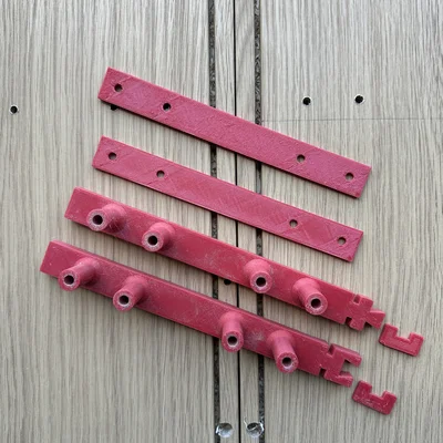 Jig/Guide khoan kệ IKEA PAX 20x58x236cm (Add-on End Unit) – chuẩn lỗ 4.9mm