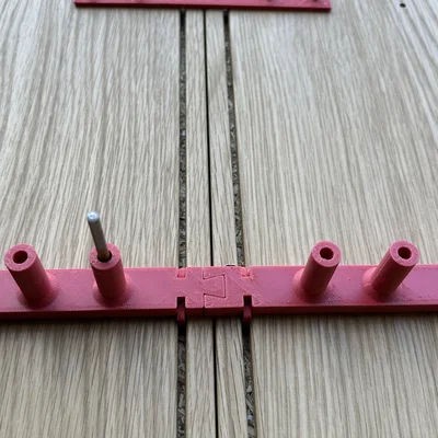 Jig/Guide khoan kệ IKEA PAX 20x58x236cm (Add-on End Unit) – chuẩn lỗ 4.9mm