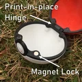 Mô hình Pokeball in 3D với cơ chế đóng mở nam châm cực chất - Thumbnail 2