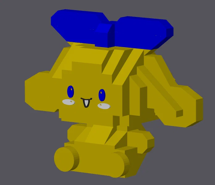 Mô hình Cinnamoroll phong cách LEGO siêu dễ thương (Phiên bản V2) - Image 2