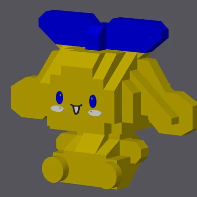 Mô hình Cinnamoroll phong cách LEGO siêu dễ thương (Phiên bản V2)