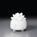 Mẫu in 3D chậu cây Happy Flower dễ thương với họa tiết trái tim - Thumbnail 2