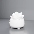 Mẫu in 3D chậu cây Happy Flower dễ thương với họa tiết trái tim - Thumbnail 4