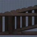 Mini Rampa: Mô hình cầu nhảy 3D cho xe đạp đồ chơi siêu ngầu - Thumbnail 7