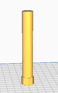 Mô hình chốt nhấn cố định Pinza de presion (File STL) - Image 1