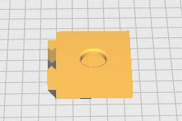 Mô hình chốt nhấn cố định Pinza de presion (File STL) - Image 2