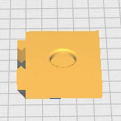 Mô hình chốt nhấn cố định Pinza de presion (File STL)