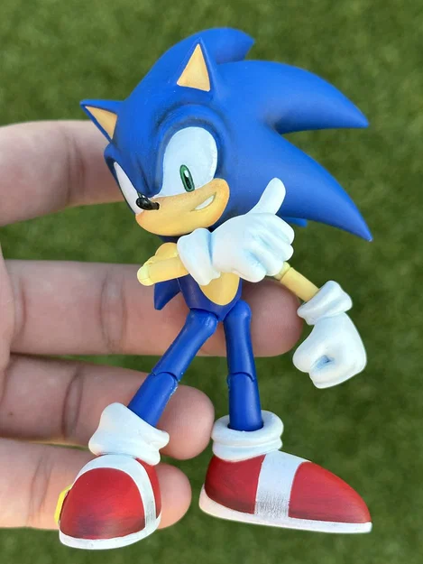 Bộ mô hình hành động Mario và Sonic in 3D chi tiết cực đẹp - Image 1