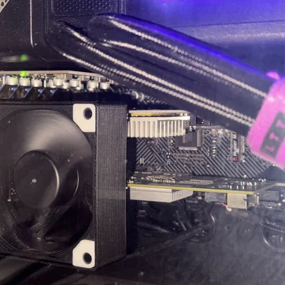 Giá đỡ quạt 80mm lắp khe PCI-E