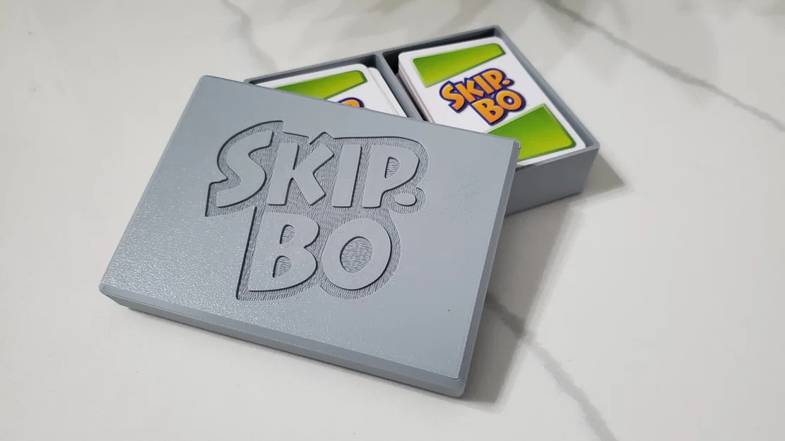 Hộp đựng bài Skip-Bo có logo - Image 1