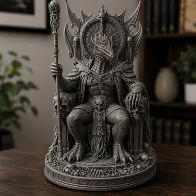 Dragon King on the Throne - Mô hình Vua Rồng Ngự Ngai Vàng