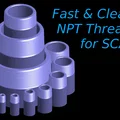 Công cụ SCAD tạo chi tiết ren NPT - Thumbnail 1