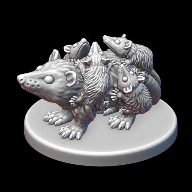 Bộ sưu tập mô hình Opossum dễ thương - Image 2