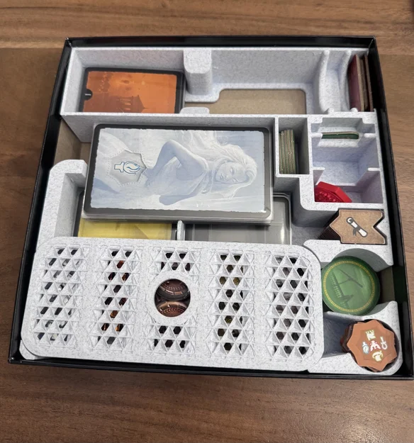 Nắp đậy khay linh kiện 7 Wonders Duel - Giải pháp sắp xếp board game - Image 1