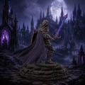 Bloodbound Realms – Dark Elf – Nightveil Aegis (Mô hình STL 3D Dark Fantasy) - Thumbnail 3