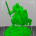 Bloodbound Realms – Dark Elf – Nightveil Aegis (Mô hình STL 3D Dark Fantasy) - Thumbnail 5