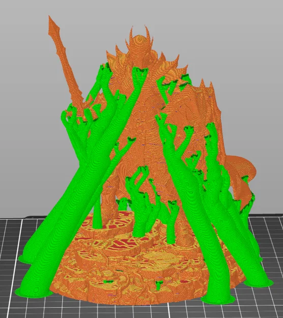 Bloodbound Realms – Dark Elf – Nightveil Aegis (Mô hình STL 3D Dark Fantasy) - Image 6