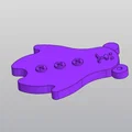 Móc khóa chú gấu nhỏ dễ thương (Bear Keychain) - Thiết kế in 3D - Thumbnail 4