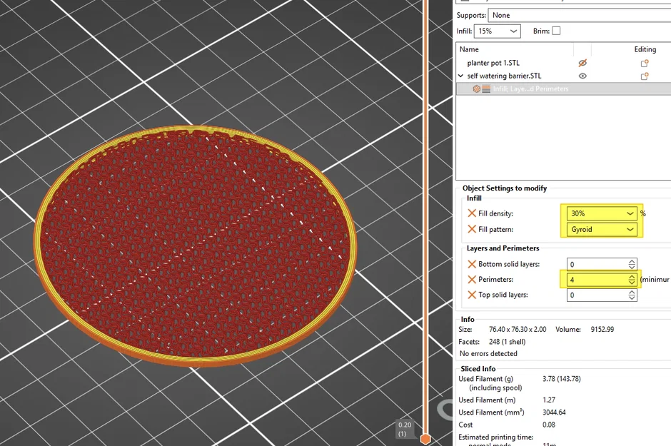 Chậu cây tự tưới "Gyre" #0213 - Image 3