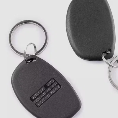 Móc khóa thông minh đa năng đựng thẻ và pin CR2032 (3D Print)