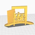 Mô hình trang trí 3D John 3:16 - Cánh cửa đầy cảm hứng - Thumbnail 1