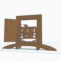 Mô hình trang trí 3D John 3:16 - Cánh cửa đầy cảm hứng - Thumbnail 3