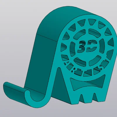 Giá đỡ điện thoại 3D Artist phong cách bánh răng độc đáo