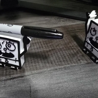 Giá đỡ bút Doodlebob (Doodlebob Pen Holder) in 3D độc đáo