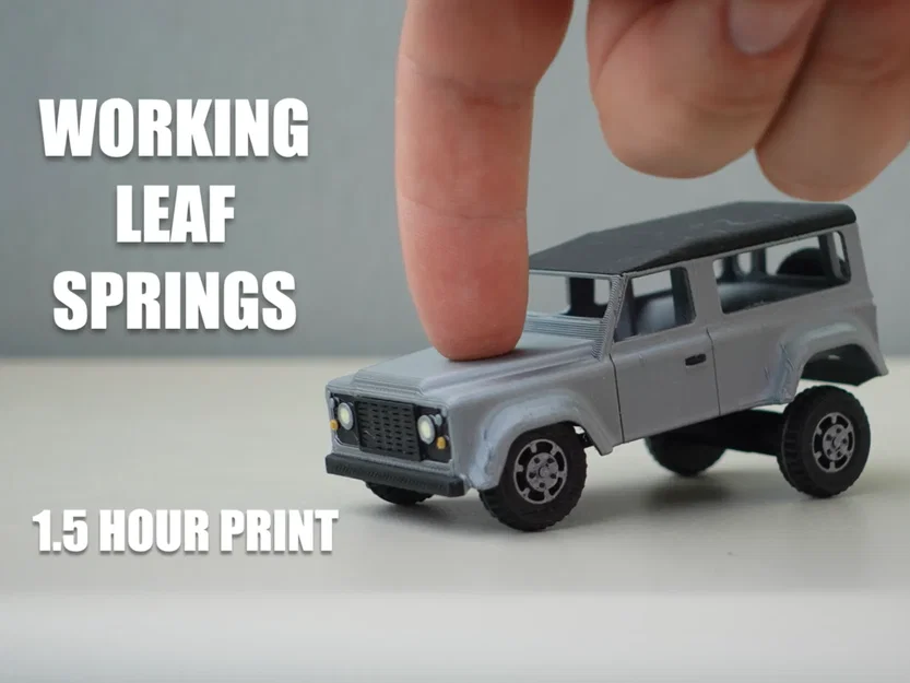 Mô hình xe off-road 3D với hệ thống treo nhún thật ấn tượng - Image 1