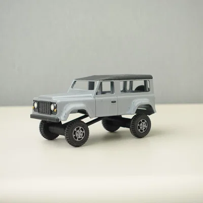 Mô hình xe off-road 3D với hệ thống treo nhún thật ấn tượng