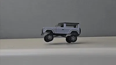 Mô hình xe off-road 3D với hệ thống treo nhún thật ấn tượng - Image 3