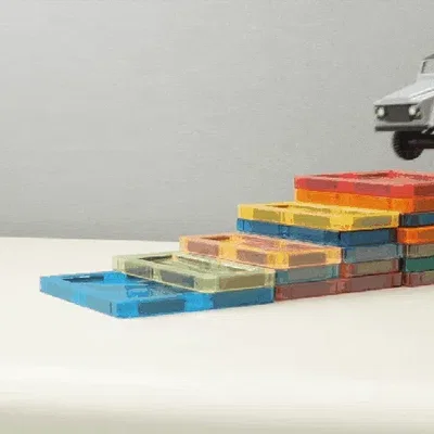 Mô hình xe off-road 3D với hệ thống treo nhún thật ấn tượng