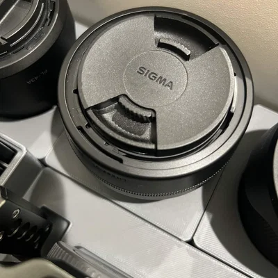 Khay Đựng Ống Kính Sigma 56mm Hệ Gridfinity Cho Nhiếp Ảnh Gia