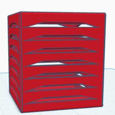 Ống cắm bút Illusion - Thiết kế 3D độc đáo cho bàn làm việc